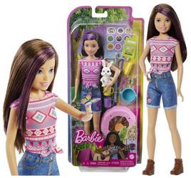 Lalka Barbie Skipper na kempingu HDF71