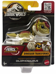 JURASSIC WORLD DINOZAUR Fierce Changers Hidden Hatchers: Dilophosaurus HLP04