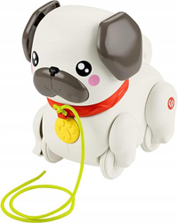 FISHER PRICE MOPSIK PIESEK DO CIĄGNIĘCIA dla maluszka +12 m-cy HTW94