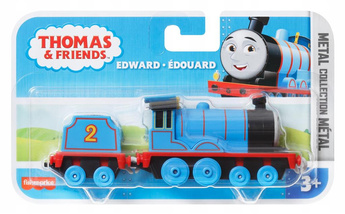 FISHER PRICE TOMEK I PRZYJACIELE lokomotywa z wagonikiem EDWARD EDEK HTN29