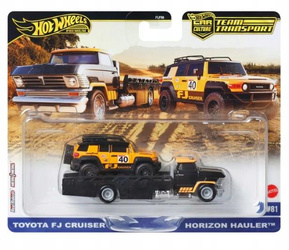 HOT WHEELS Team Transport #81 JBM33 Toyota FJ Cruiser / Horizon Hauler