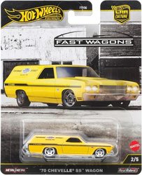 HOT WHEELS PREMIUM CAR CULTURE FAST WAGONS 2/5 '70 Chevelle SS Wagon JBK67
