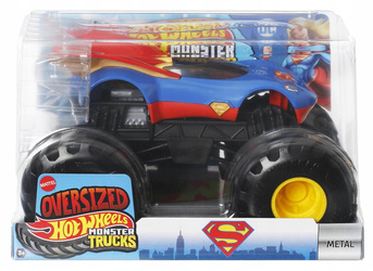 HOT WHEELS MONSTER TRUCK OVERSIZE 1:24 DC Superman JDR13