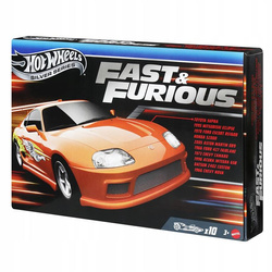 HOT WHEELS FAST & FURIOUS Silver Series zestaw 10 autek JCT92