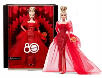 LALKA BARBIE SIGNATURE Mattel 80th Anniversary, lalka kolekcjonerska JBJ17