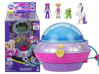LALKA POLLY POCKET KOSMICZNA PRZYGODA UFO zestaw do zabawy +4 lata HCG25