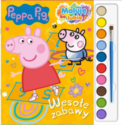 Świnka Peppa. Maluję, bo lubię. Wesołe zabawy