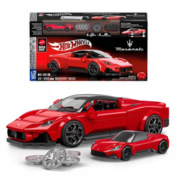 MATTEL BRICK SHOP HOT WHEELS Speed Series Maserati MC20 zestaw kolekcjonerski JFR90