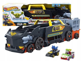 HOT WHEELS RACER VERSE BATMAN transporter samochodów + 2 autka HXN21
