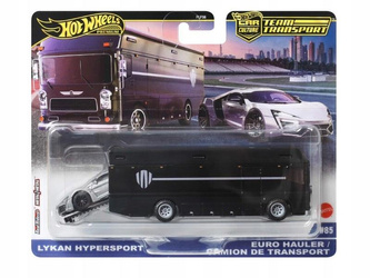 HOT WHEELS Premium Team Transport #85 Lykan Hypersport /Euro Hauler JBM39