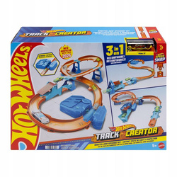 HOT WHEELS TRACK CREATOR TOR SUPER SKOK zestaw z napędem + autko JDB49