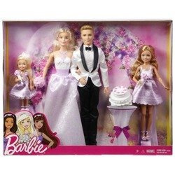 Lalka Barbie zestaw ślubny Młoda Para
