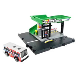 Zestaw Matchbox Prawdziwe Przygody Dworzec autobusowy mały