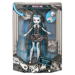 MONSTER HIGH LALKA REEL DRAMA HKN29 FRANKIE STEIN