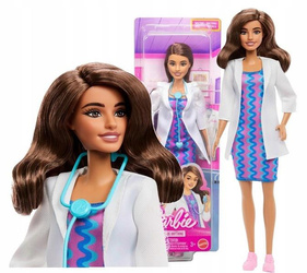 LALKA BARBIE LEKARZ lalka Barbie doktor JKF76